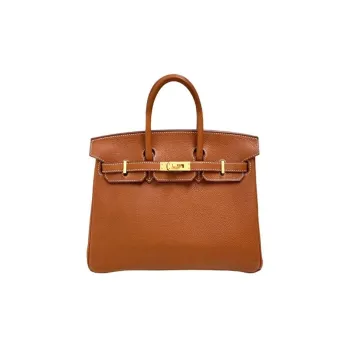 HERMES Birkin Saddle Leather Birkin Bag Handbags Women's 34 Fauve Light Tawny