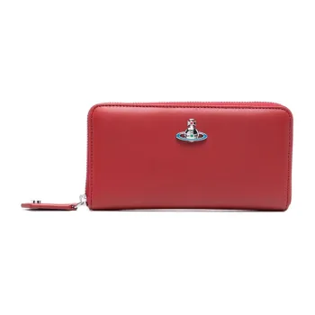 Vivienne Westwood Sheepskin Wallet Women's Red