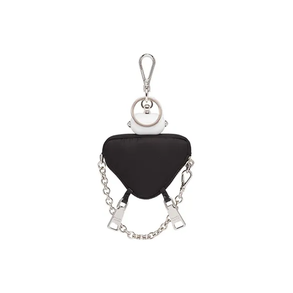 PRADA Saffiano Fabric Bag Accessories Women's Black-2
