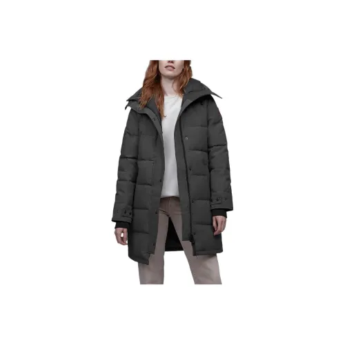 Canada Goose Shelburne Series Down Jackets Women's Graphite