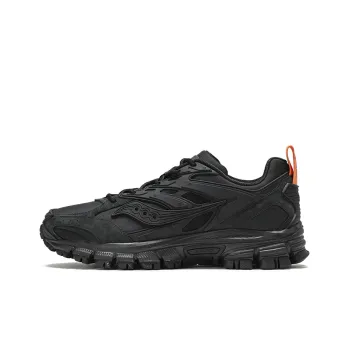 Saucony Slip Resistant, Abrasion Resistant, Breathable Low Top Casual Running Shoes Unisex Black