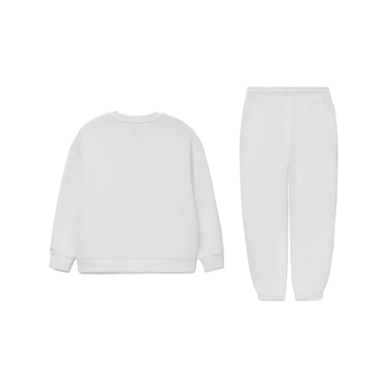 LiNing Training Series Sweatshirt Set Unisex Ivory-1