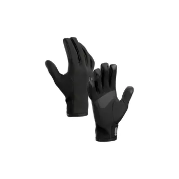 Arcteryx Leather Venta Sports Gloves Unisex Black