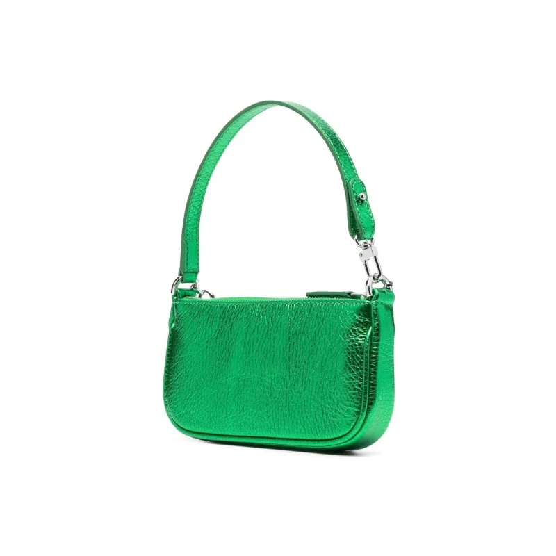 By Far Leather One Shoulder Handbags Mini Women's Green-1