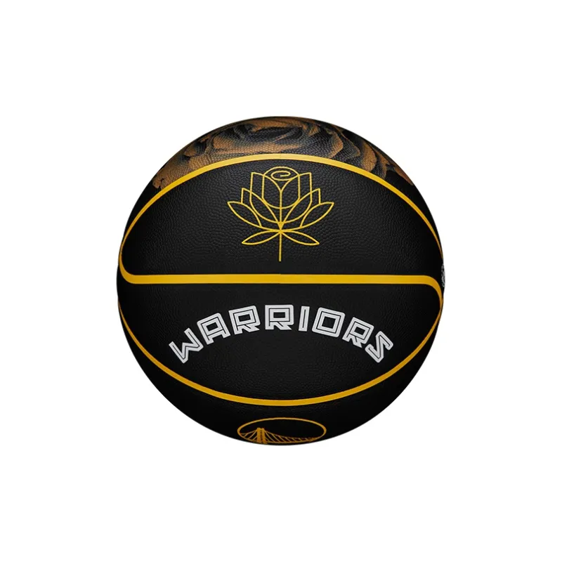 Wilson City Limited Collection PU Basketball Black Gold Size 7 Ball Training Unisex-2