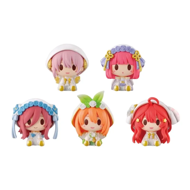 BANPRESTO Glass Factory, Ichiban Kuji, The Quintessential Quintuplets, Happiness And Love K Award Chibi Figures-0