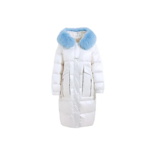 Olrain Down Jackets Women's White