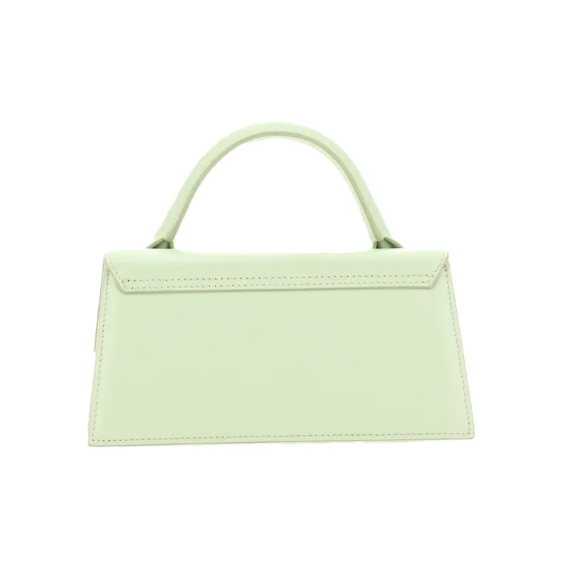 Jacquemus Cow Leather Shoulder Bag Crossbody Bag Handbag Women's Light Green-2
