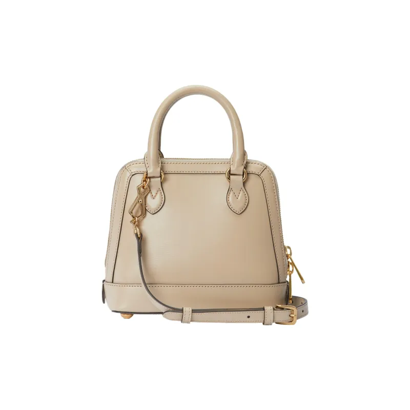GUCCI Horsebit 1955 Leather Shoulder Bag Crossbody Bag Handbag Mini Women's Beige-1