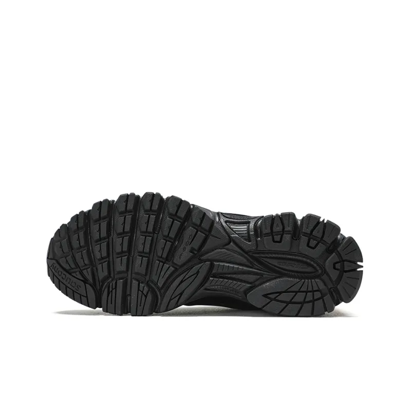 Saucony Slip Resistant, Abrasion Resistant, Breathable Low Top Casual Running Shoes Unisex Black-4