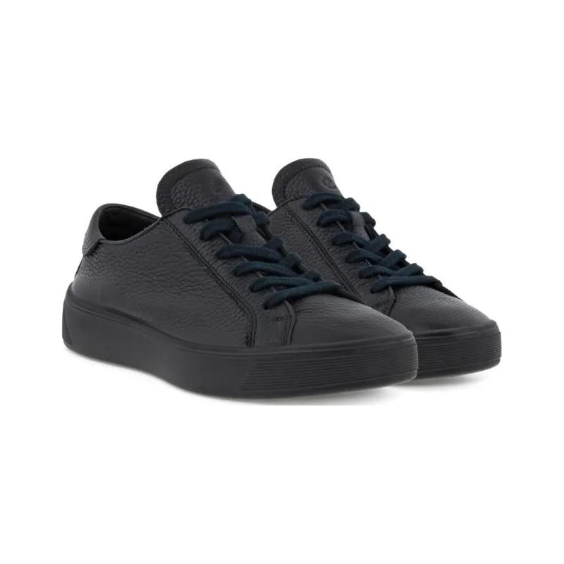 Ecco Low Top Sports Casual Shoes Women's Black-2