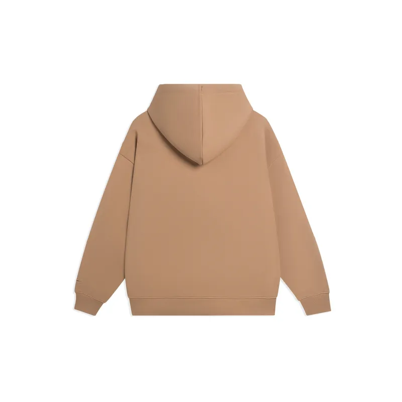 LiNing CF Tracing Sweatshirt Unisex Smoke Silk Umber-1