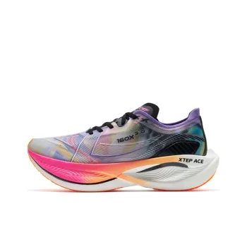 XTEP 160X 3.0 Pro Running Shoes Women's Low Top Black/Taro Paste Purple