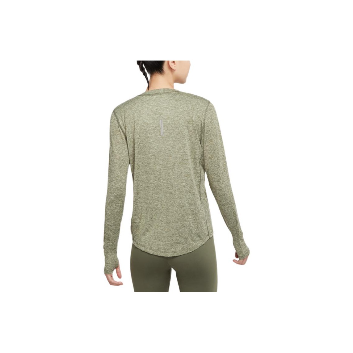 olive green nike shirt women's