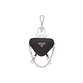 PRADA Saffiano Fabric Bag Accessories Women's Black