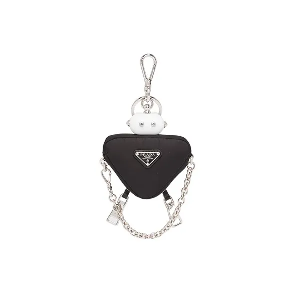PRADA Saffiano Fabric Bag Accessories Women's Black-0