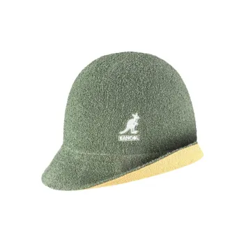 KANGOL Bucket Hats Unisex Green/Yellow