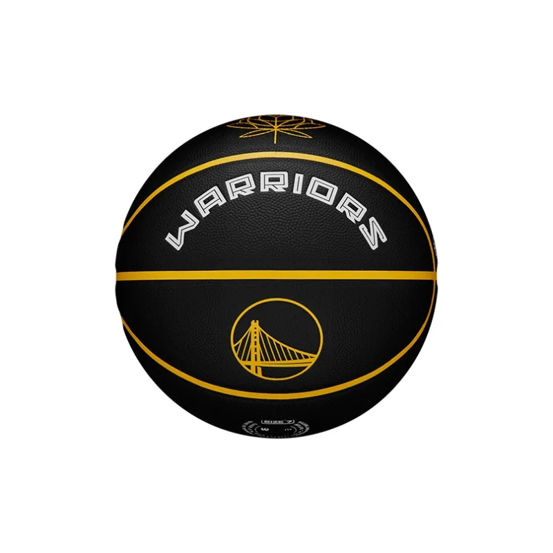 Wilson City Limited Collection PU Basketball Black Gold Size 7 Ball Training Unisex-0