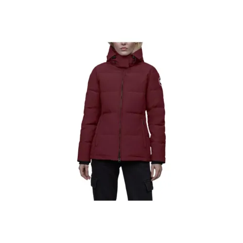 Canada Goose Down Jackets Women's Wine Red