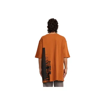 A-COLD-WALL* China Limited Tile Capsule Series T-Shirts Unisex Brown Red