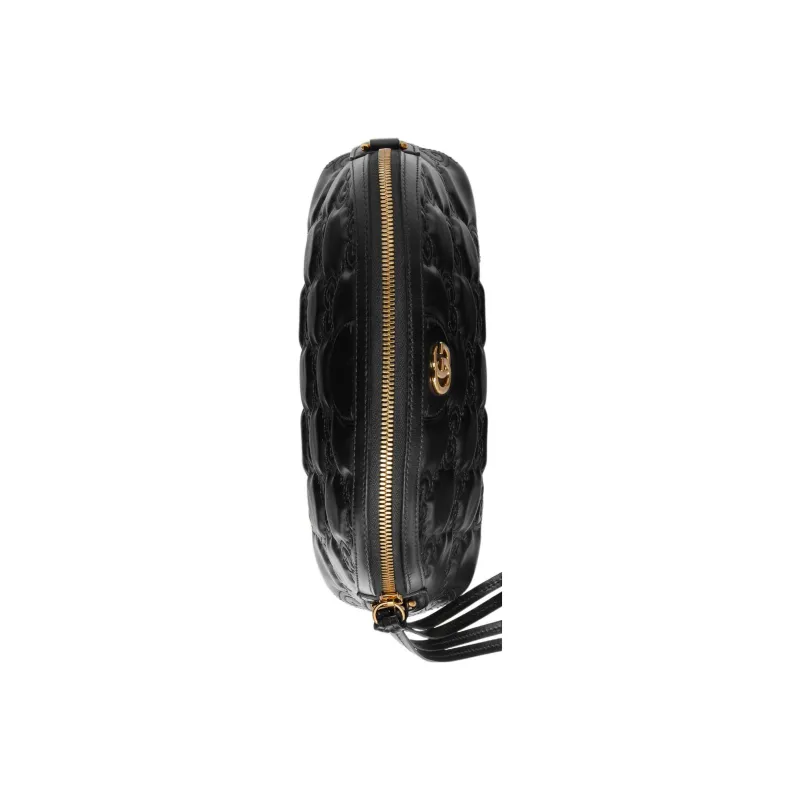 GUCCI Quilted Leather Crossbody Bag, Shoulder Bag Women's Black-5