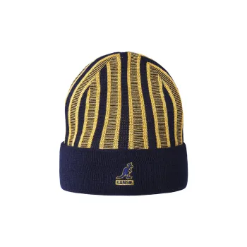 KANGOL Beanie Unisex Yellow/Blue