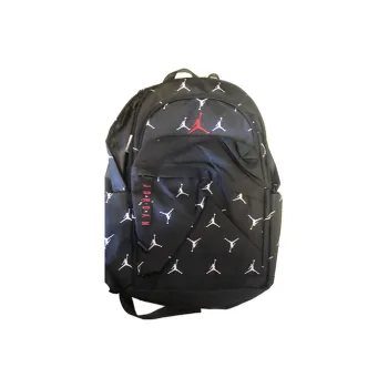 Jordan Polyester Laptop Backpack Medium Size Unisex Black