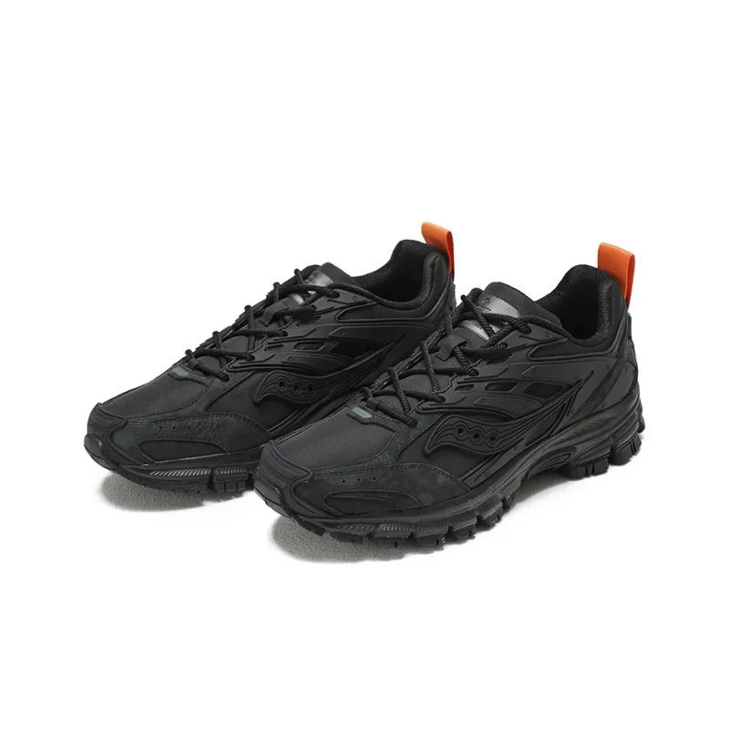 Saucony Slip Resistant, Abrasion Resistant, Breathable Low Top Casual Running Shoes Unisex Black-2