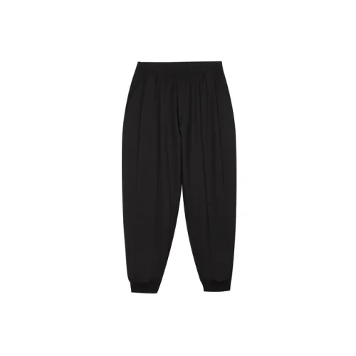 CROQUIS Knitted Sweatpants Unisex Jet Black