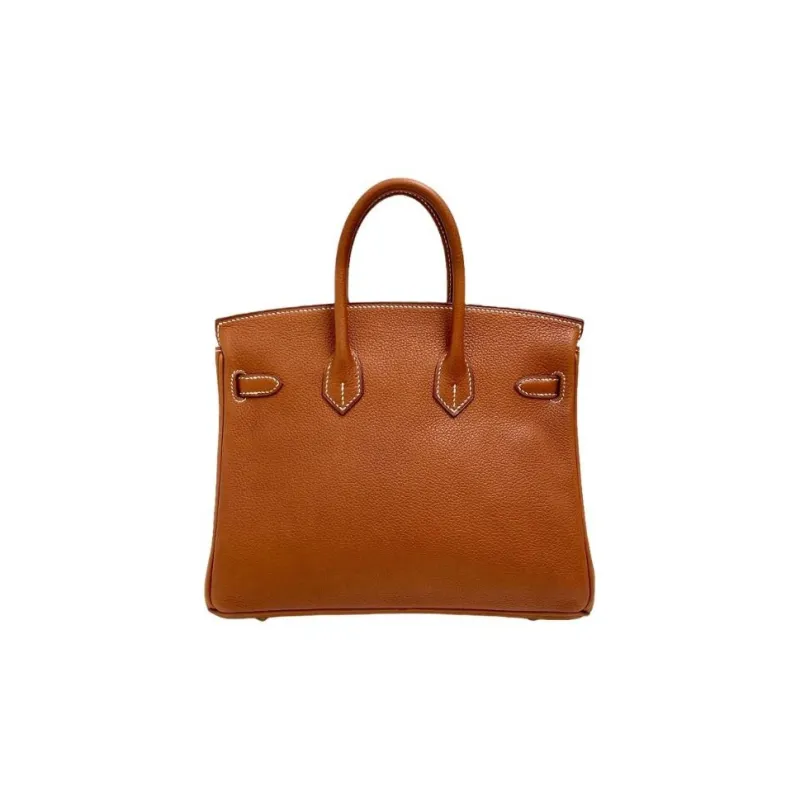 HERMES Birkin Saddle Leather Birkin Bag Handbags Women's 34 Fauve Light Tawny-2