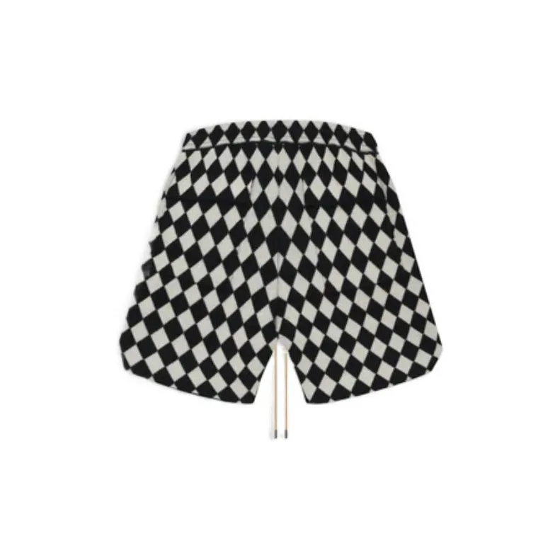 RHUDE Casual Shorts Unisex Black-1