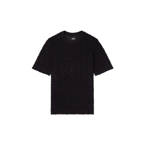 FENDI T-Shirts Men Black