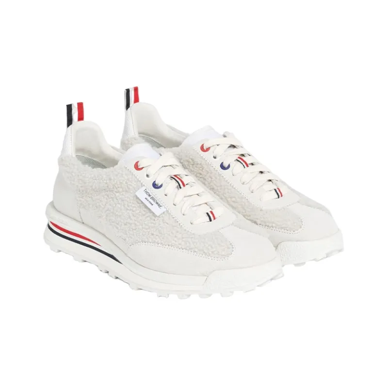 THOM BROWNE· Low Top Sports Casual Shoes Women's Beige-1