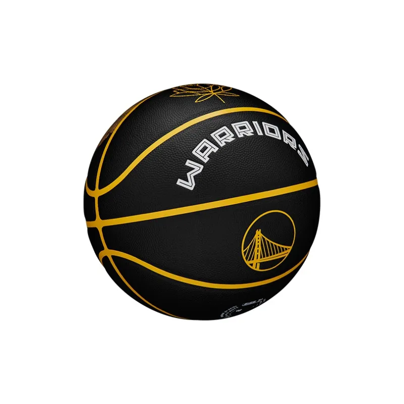 Wilson City Limited Collection PU Basketball Black Gold Size 7 Ball Training Unisex-4