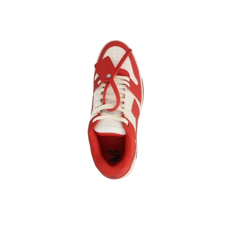 OFF WHITE Out Of Office Low Top Sneakers 'Red White'-1