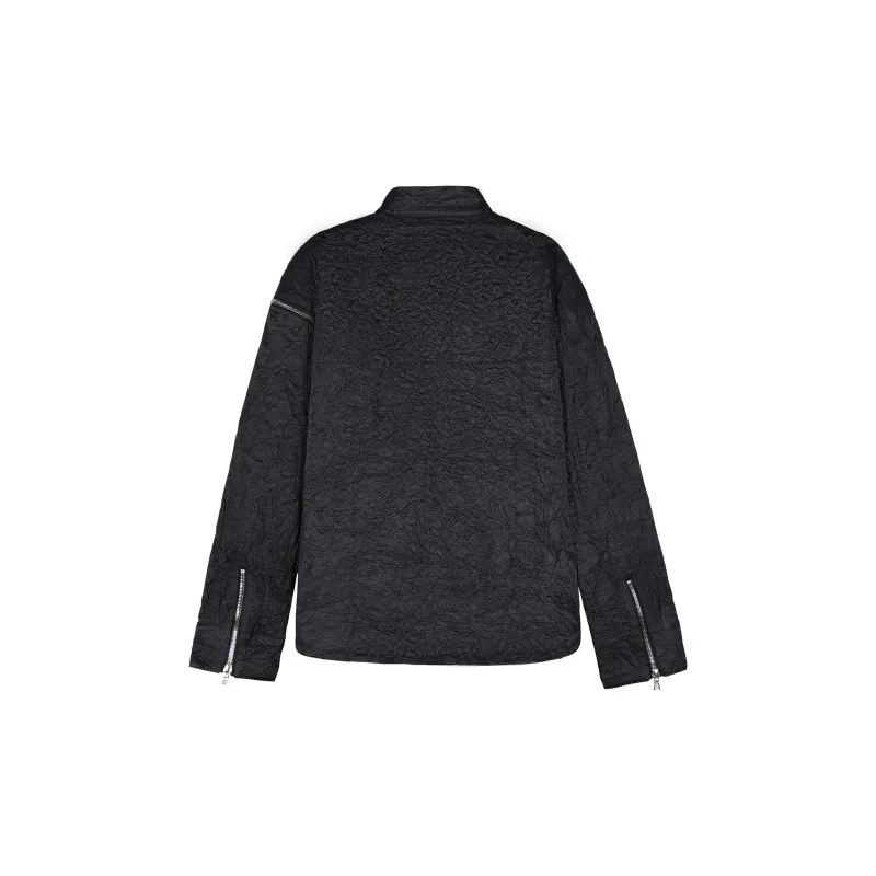 The Last Redemption Puffer Jacket Unisex Black-1
