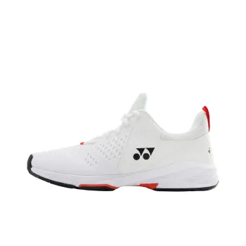 YONEX S3 Collection Coverage Rebound Low Top Tennis Shoes Unisex White Red