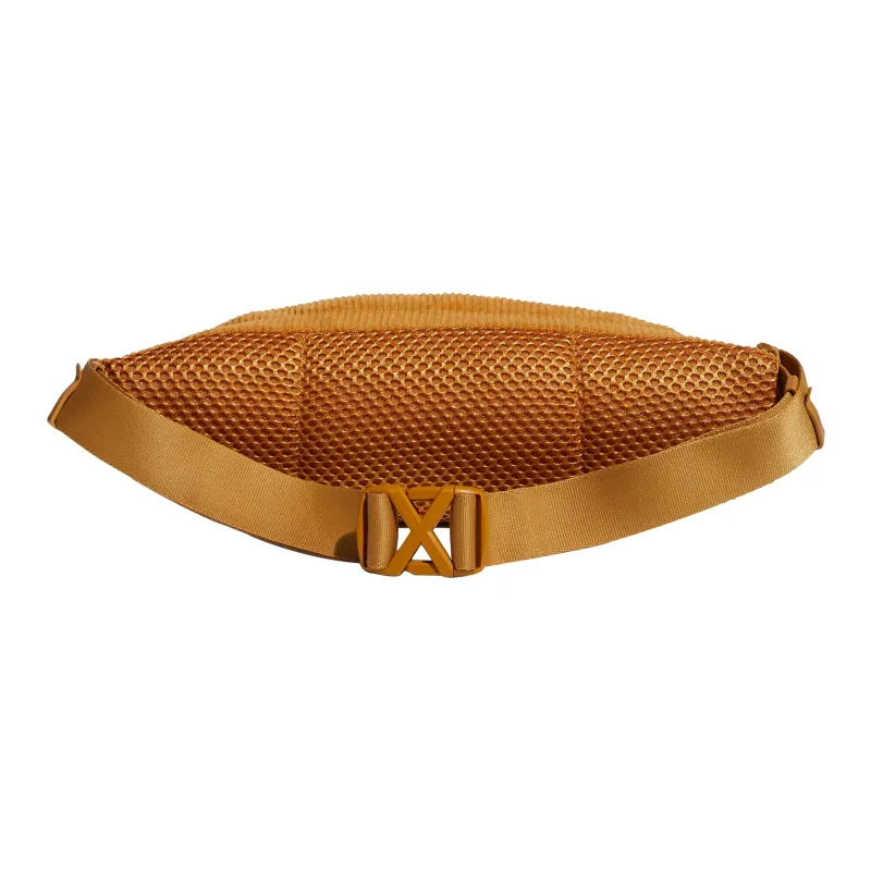 Adidas Corduroy Sports Bag, Shoulder Bag, Crossbody Bag Regular Unisex Wheat Brown-1