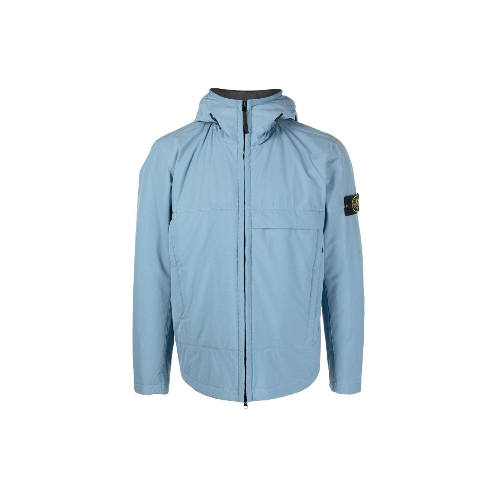 Stone island soft shell light blue online