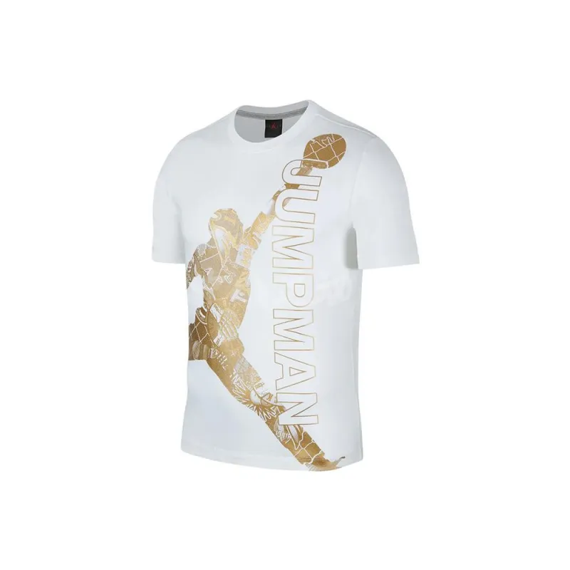 Jordan Set-in Sleeve T-Shirt Men's White-0