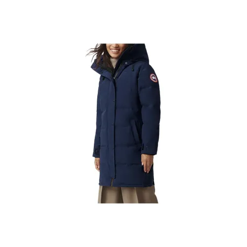 Canada Goose Shelburne Series Down Jackets Women's Elegant Ocean Blue