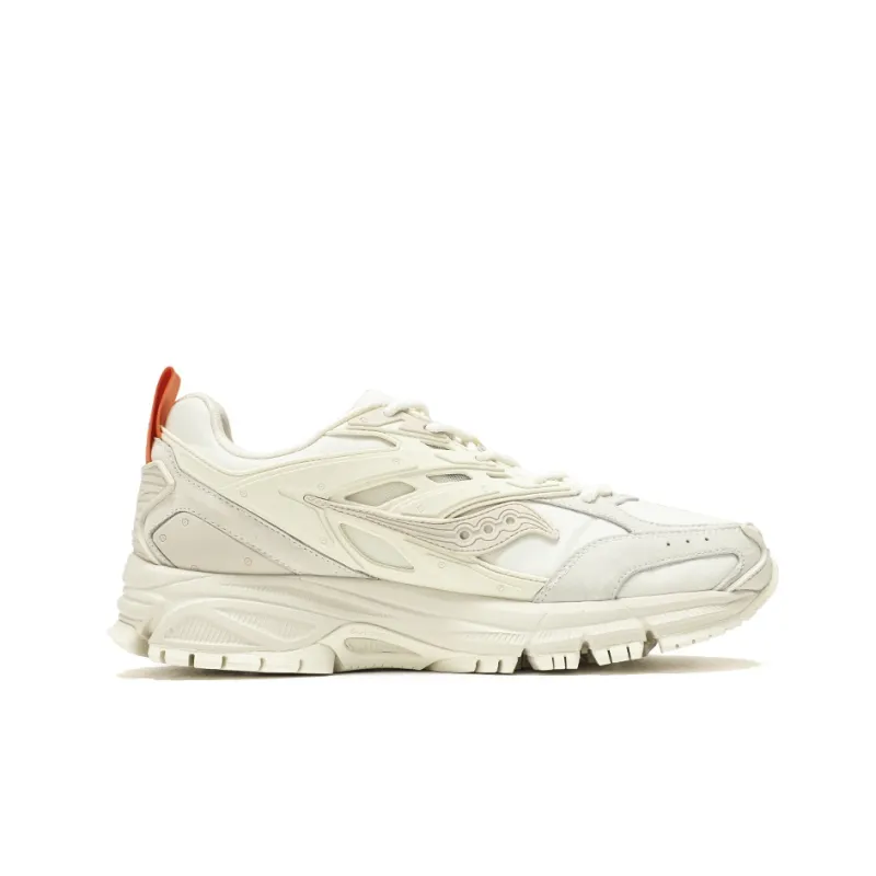 Saucony Anti Slip Wear Resistant Low Top Casual Running Shoes Unisex White-1