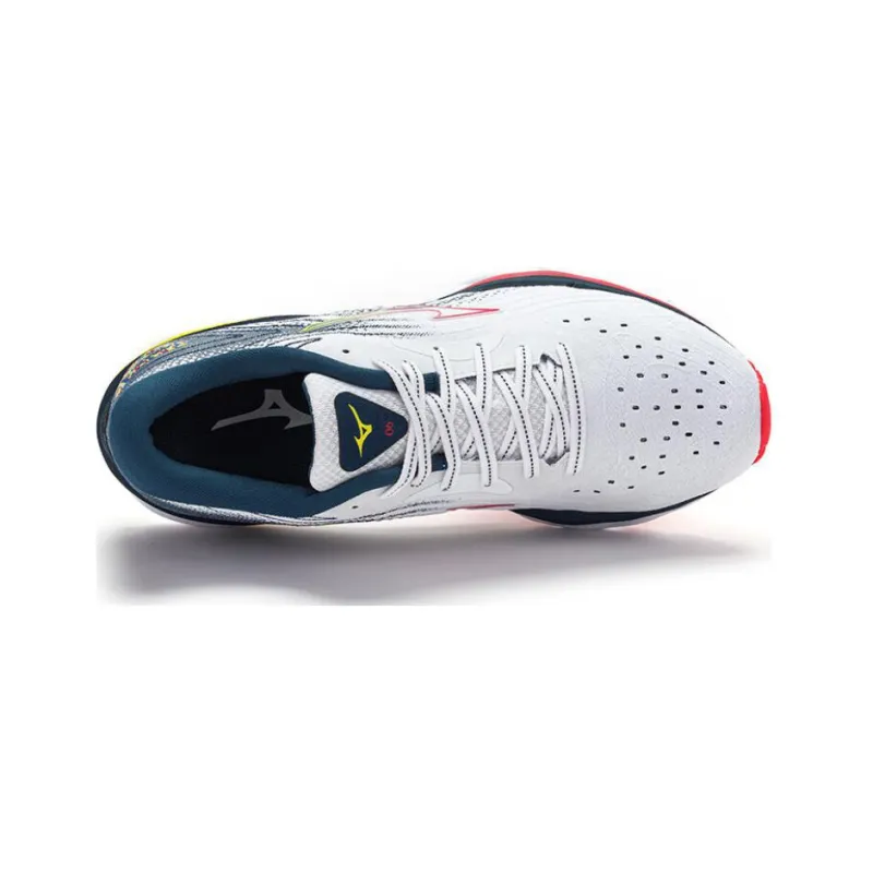 Mizuno Wave Sky 6 Wave Sky 6 Cushioning Anti-Slip And Wear-Resistant Low-Top Running Shoes Women's White Black-2