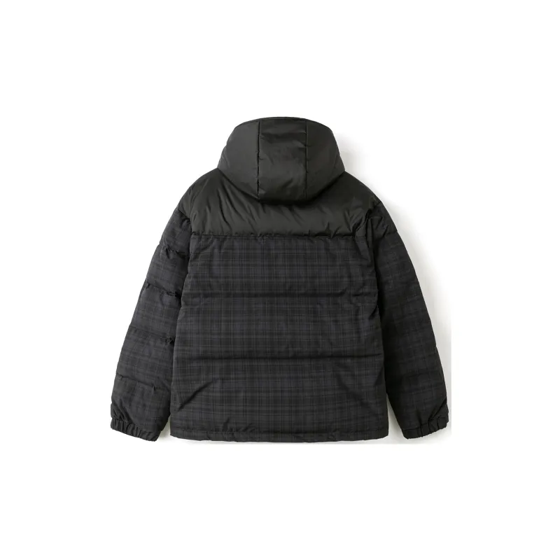 VOLCOM FW22 Letter Camouflage Colorblock Hooded Loose Fit Thickened Down Jacket Unisex-3