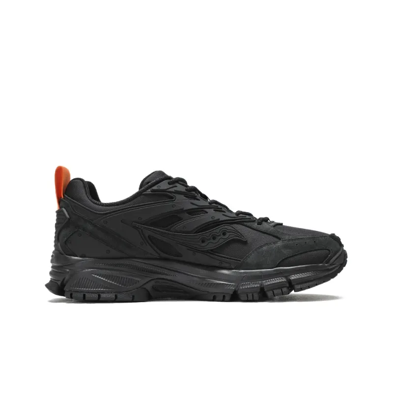 Saucony Slip Resistant, Abrasion Resistant, Breathable Low Top Casual Running Shoes Unisex Black-1