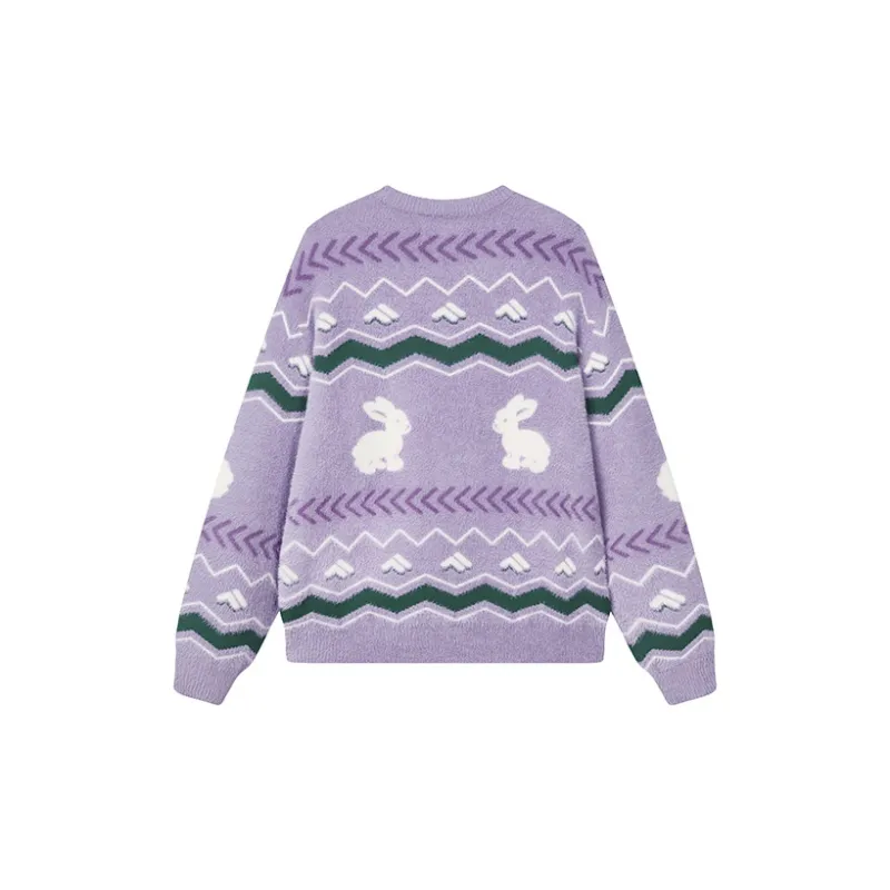 FILA Knitwear Women's Light Elegant Purple-1