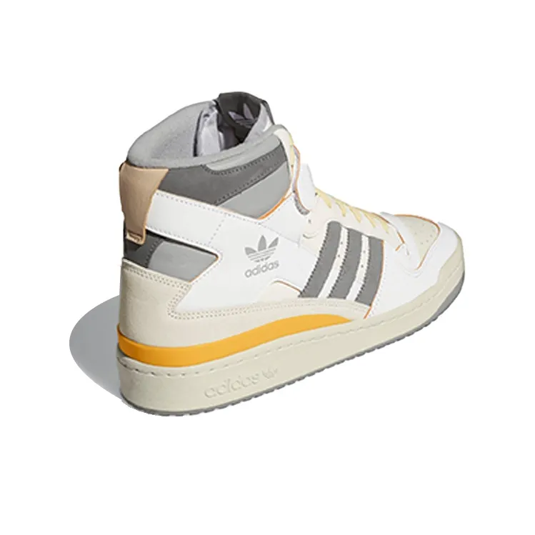 Adidas Originals Forum 84 High White Yellow-3