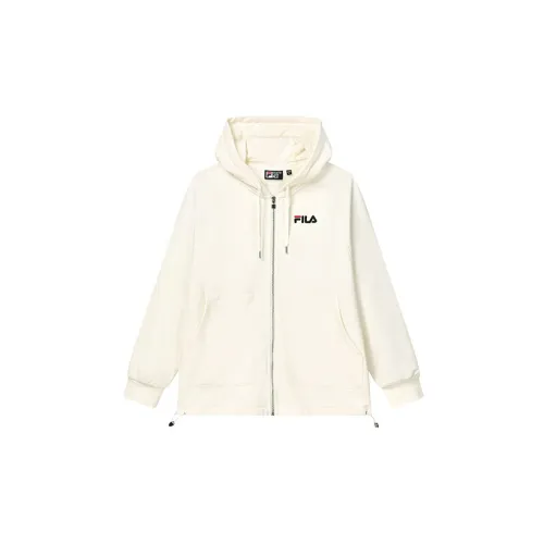 FILA Sweatshirts Women's Milk Salt White