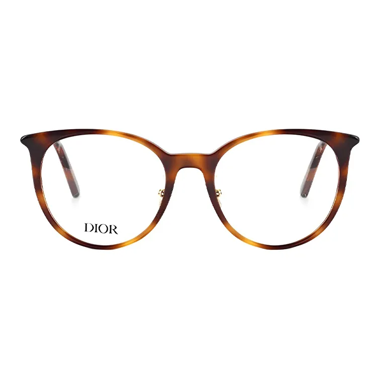 DIOR Plate Frame Irregular Shape Optical Glasses Unisex-1