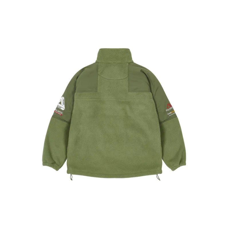 PALACE Polartec Double Zip Funnel-2